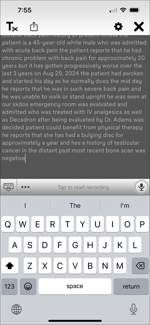 Using Fluency Direct Mobile Keyboard